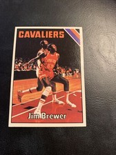 #￼￼46 Jim Brewer Cleveland Cavaliers￼    1975 76 Topps￼ Cb26