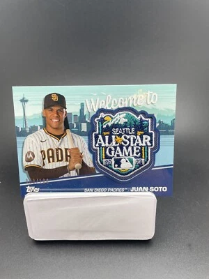 2023 MLB All Star Game Topps Patch Card Juan Soto #/100 Padres READY TO SHIP - Image 1 of 2