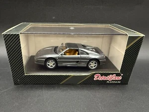 Corgi 1994 Ferrari F 355 Spyder Metallic Grey Detail Cars 1/43 Scale ART296 NIP - Picture 1 of 7