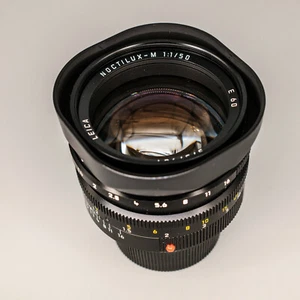 Leica NOCTILUX-M 50mm f/1 MF Lens ( E60) 11822 - Picture 1 of 8