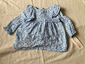 Vestido Cat And Jack Bebé Niña 2 Piezas Floral Manga Larga-talla 6-9 m Nuevo con Etiquetas - Imagen 1 de 3