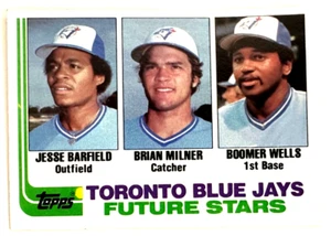 1982 Topps Baseballkarte #203 Jesse Barfield Toronto Blue Jays Rookie - Bild 1 von 2