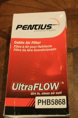 Салонный воздушный фильтр PENTIUS PHB5868 подходит для Nissan Quest 3,5 л-V6 2004-2009 годов выпуска - Изображение 1 из 2