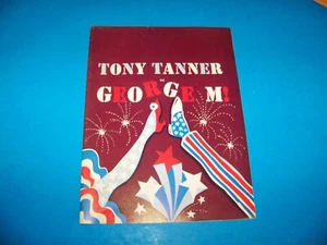 Tony Tanner in George M! "George M. Cohan" Vintage Programm - Bild 1 von 8