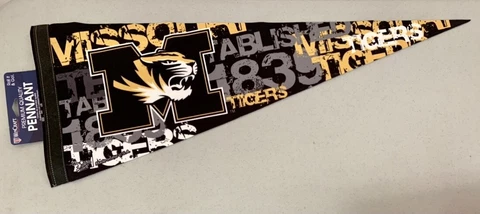 University of Missouri Tigers 12"x30" Premium Pennant College Pride Room Decor Cover