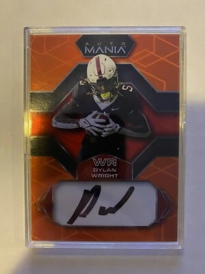 2022 Wild Card Auto Mania Dylan Wright Auto  - Image 1 of 2