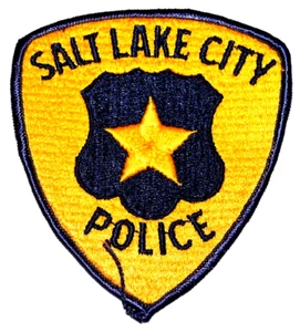 SALT LAKE CITY – POLICE - UTAH UT Sheriff Police Patch GOLD STAR - Picture 1 of 1