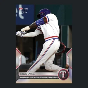 2022 Topps Now #412 Adolis Garcia Rangers (PR-200) - Picture 1 of 2