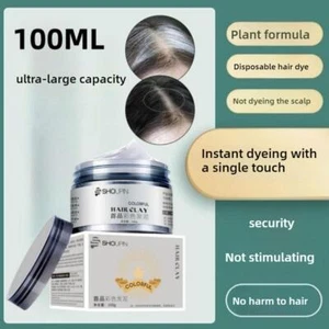 Einweg Pflanze Coloriert Haar Schlamm Styling Farbspray Spray 100g Haare D5H8 N1L1 - Bild 1 von 28