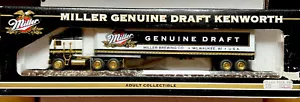 1996 MILLER GENUINE DRAFT KENWORTH SEMI TRUCK 1:64 LIBERTY SPEC DIE CAST NEW - Picture 1 of 14