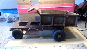 Vintage Tonka Dump Truck Green Aqua/Rusty 1:16 Junkyard Parts USA - Picture 1 of 7