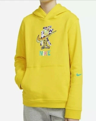 NIKE Niños Grandes (Niños) Kyrie Club Polar Pullover Sudadera con Capucha DD9026 731 - XL Nuevo Foto 1 de 3