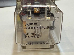 POTTER & BRUMFIELD KRP-5D 24V DC RELAY NOS - Picture 1 of 7