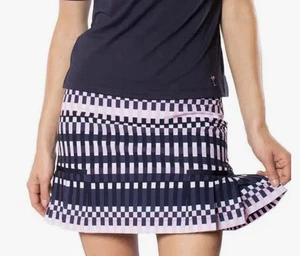 Golftini Balance Geometric Golf Skirt Skort Size 6 Pleat detail - Picture 1 of 9