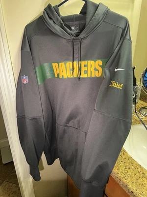 Sudadera con Capucha Nike Green Bay Packers - Negra Para Hombre 2X Pecho 56” Nueva Sin Etiquetas Foto 1 de 4