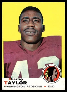 1969 Topps #67 CHARLEY TAYLOR Washington Redskins HOF EX - Picture 1 of 4