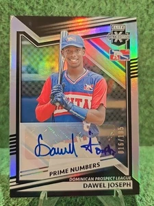 Dawel Joseph 2022 Panini Elite Extra Edition Prime Numbers A /185 Auto READ Des - Picture 1 of 3