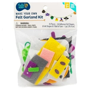 Hello Hobby Make Your Own Multicolor Halloween Felt Garland Kit - Picture 1 of 1