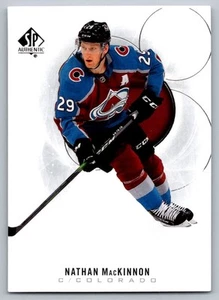 2020-21 SP Authentic Nathan MacKinnon Colorado Avalanche #94 - Picture 1 of 2
