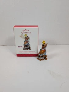 2013 Hallmark Andenken Scooby-Doo leuchtet durch Weihnachtsbaum Girlande Ornament - Bild 1 von 2