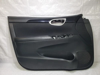 2016-2019 Nissan Sentra Door Trim Panel Front Left Driver Side OEM 80992-3SA3A - Imagem 1 de 4