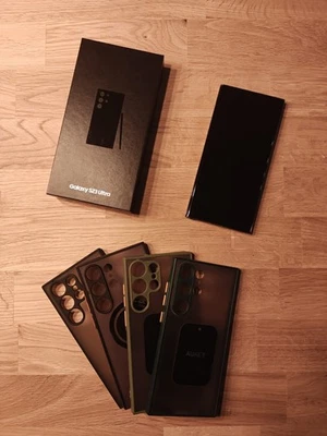 Samsung Galaxy S23 Ultra 5G S918B - 512GB, 12GB RAM, Phantom Black, 6,8" S Pen - Bild 1 von 4