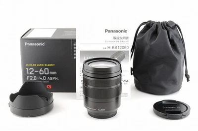 Panasonic Lumix 12-60mm F/2.8-4.0 Leica DG Vario-Elmarit MFT w/Box -Near Mint- - Image 1 of 4