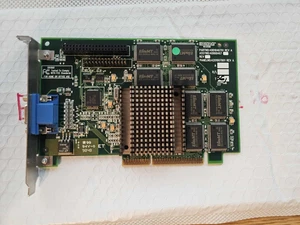 Retro Gaming Ensoniq 3dfx Voodoo Banshee 3D AGP 3.3V Video Graphics Card 16MB - Picture 1 of 6