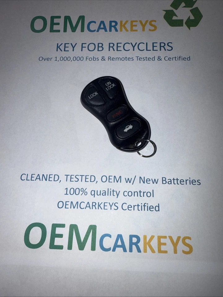 ЧИСТЫЙ OEM 1995-1997 FORD LLINCOLN MERMERCURY БЕСКЛЮЧЕВОЙ ДИСТАНЦИОННЫЙ БРЕЛОК СИГНАЛИЗАЦИЯ БРЕЛОК LHJ002 - Изображение 1 из 4