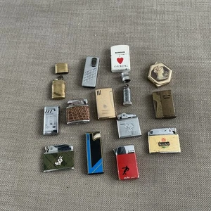 Vintage Lighters x 14 Job Lot For Refurbish/Repair All Untested - Picture 1 of 3