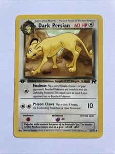 Pokemon Dark Persian Team Rocket First Edition 42/82 - Picture 1 of 2