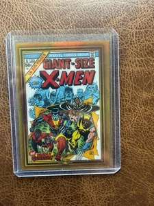 2024 Topps Chrome Marvel Giant-Size X-Men #1 Gold Refractor  /50 - Picture 1 of 2