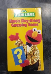 Elmos Sing Along Guessing Game (NEW!!)(VHS Tape 1991) Sesame Street Songs Henson - Imagen 1 de 2