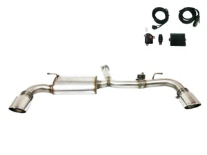 per Ford Focus IV ST scarico con valvola due 2 terminali 100 mm - Imagen 1 de 2