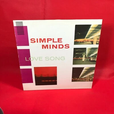 SIMPLE MINDS Love Song 1981 UK 12" Vinyl Single This Earth That You Walk Upon - Image 1 of 4