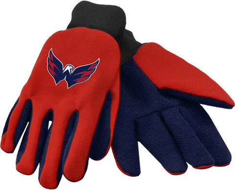 Washington Capitals Utility Glove - Colored Palm, NHL Licensed Product, *NEW* Cover