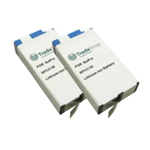 2x AKKU 1650mAh für Go Pro Max Kamera - 1650mAh 3,85V Li-Ion - Bild 1 von 3