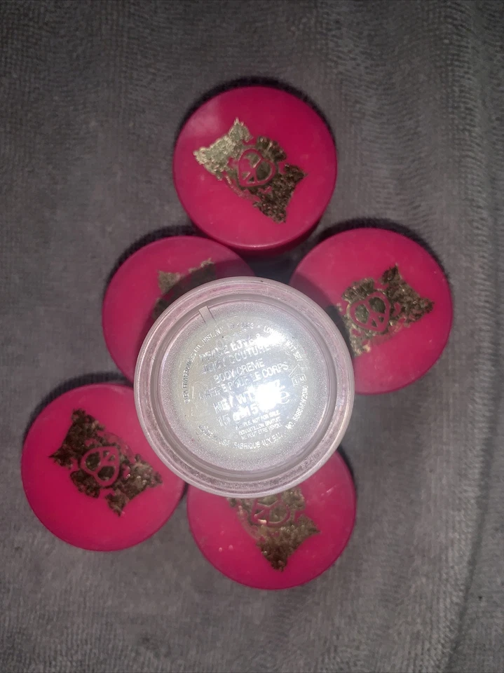 6 Peace Love & Juicy Couture Body Cream Creme Pour le Corps 15 g Ec Travel Size - Image 1 of 1