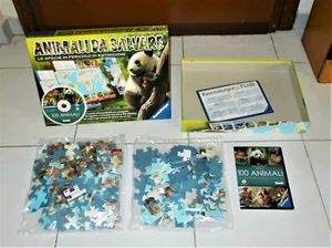 ANIMALI DA SALVARE – Ravensburger 2010 Cd Rom + 2 puzzle MAI USATI - Foto 1 di 1