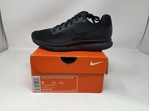 Size 5 - Nike Air Zoom Pegasus 34 Black W - Picture 1 of 8