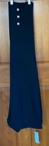 Chico's So Slimming Juliet Crystal Rhinestone Buttons Hem Ankle Ponte Pants New! - Picture 1 of 14