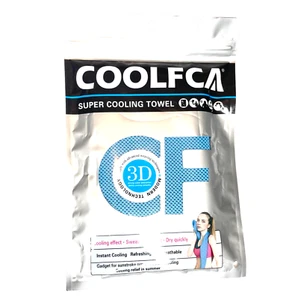 COOLFCA SUPER KÜHLHANDTUCH SCHNELLTROCKNEND ABSORBIERT SCHWEISS SOFORT KÜHLUNG - Bild 1 von 4