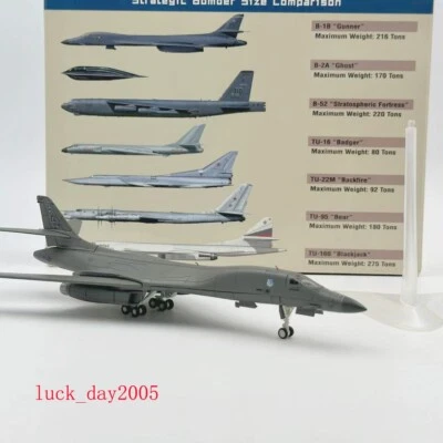 Wltk USAF EL28BW Rockwell B-1B Lancer Bomber 1/200 Diecast Aircraft Jet Model - Image 1 of 4
