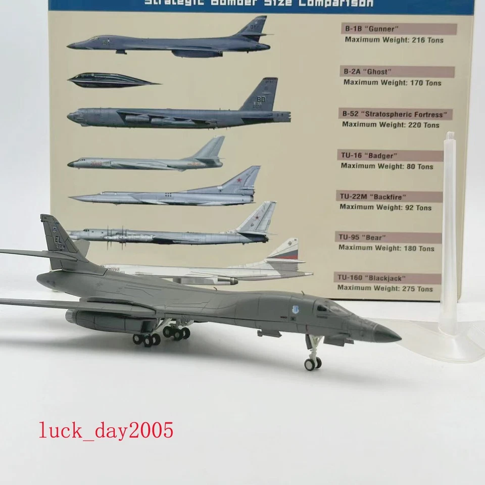 Wltk USAF EL28BW Rockwell B-1B Lancer Bomber 1/200 Diecast Aircraft Jet Model - Image 1 of 4