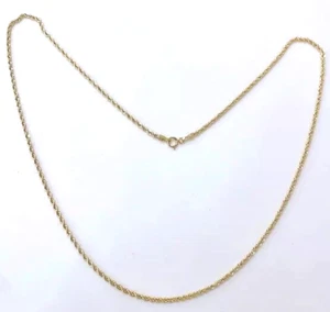 Collana in ORO GIALLO 45CM Modello Corda ORO 18 KT 750% List. 285€ - Zdjęcie 1 z 4