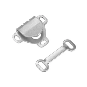 10 Sets Sewing Hooks and Eyes Closure Set for Trousers DIY Silver Tone - Picture 1 of 5