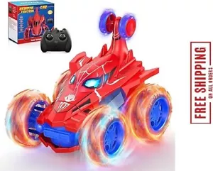 Spider Remote Control Car Rc Cars Toys,Cool Rechargeable Stunt Rc Car with 360 F - Picture 1 of 6