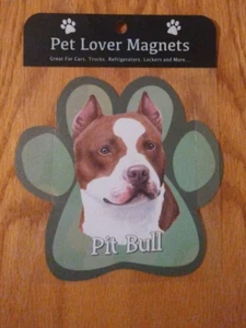 Pet Lovers Pit Bull Magnet - Picture 1 of 3