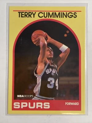 1990 Hoops 100 Superstars #87 Terry Cummings - Image 1 of 2