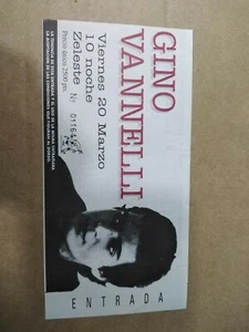 Gino Vannelli Friday March 20 - Ticket Entry - Picture 1 of 1